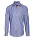 Chemise bleu rayé